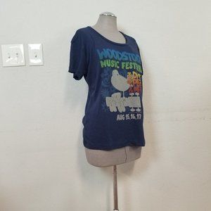 Chaser Shirt Woodstock Music Festival Tee Women Sz Med NWT